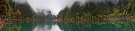 Jiuzhaigou sceneryのeditorial素材