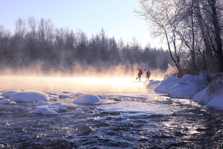 Winter sceneのeditorial素材