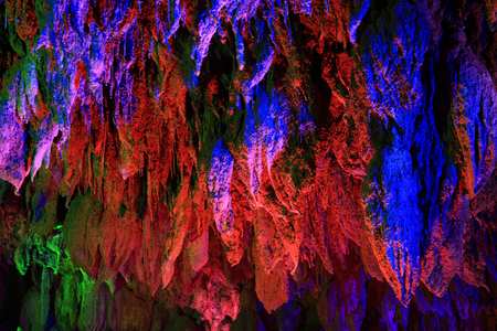 JIU Xiang cavesの写真素材