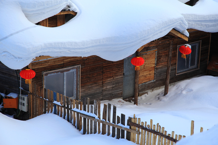 Snow Townshipの写真素材