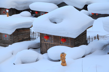 Snow Townshipの写真素材