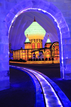 Harbin Ice and Snow Worldのeditorial素材