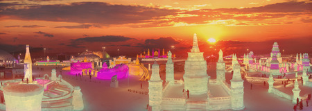 Harbin Ice and Snow Worldのeditorial素材