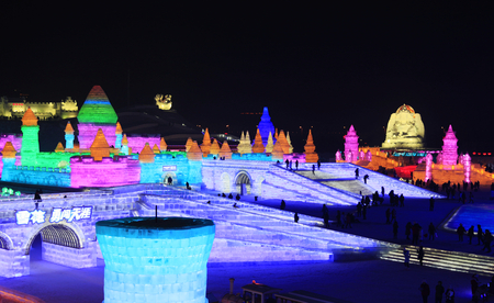 Harbin Ice and Snow Worldのeditorial素材