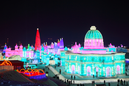 Harbin Ice and Snow Worldのeditorial素材