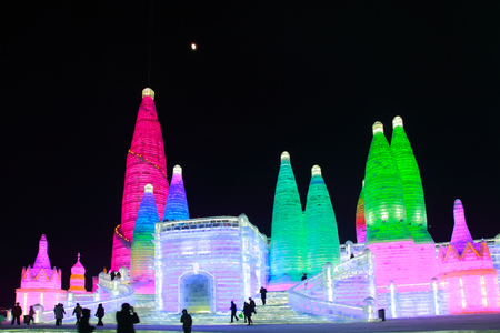 Harbin Ice and Snow Worldのeditorial素材