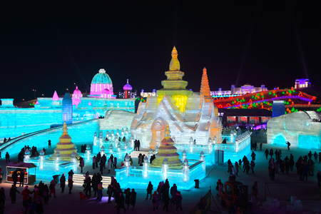 Harbin Ice and Snow Worldのeditorial素材