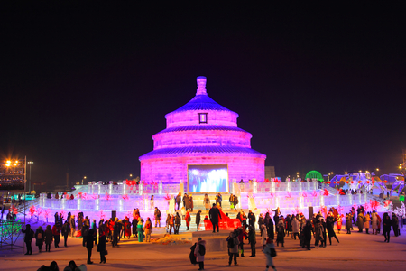 Harbin Ice and Snow Worldのeditorial素材