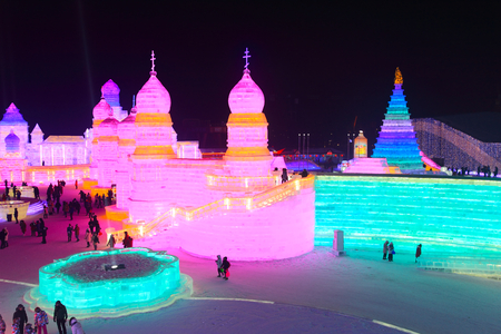 Harbin Ice and Snow Worldのeditorial素材