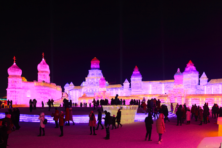Harbin Ice and Snow Worldのeditorial素材