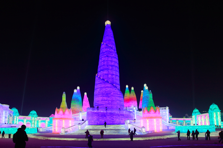 Harbin Ice and Snow Worldのeditorial素材