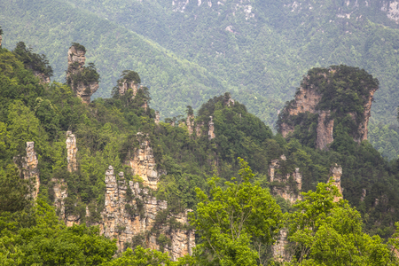 Zhangjiajie sceneryの写真素材