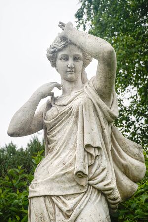 Ancient Greek portrait statueの写真素材
