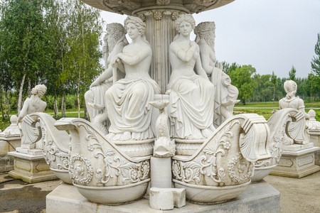 statue art at volga manorのeditorial素材