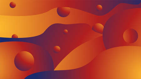gradient background colorfull navy purple orange king ynaのイラスト素材