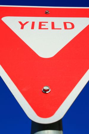 Yield Signの写真素材