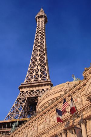 Las Vegas, USA - September 16, 2007 - Paris Casino in Las Vegasのeditorial素材