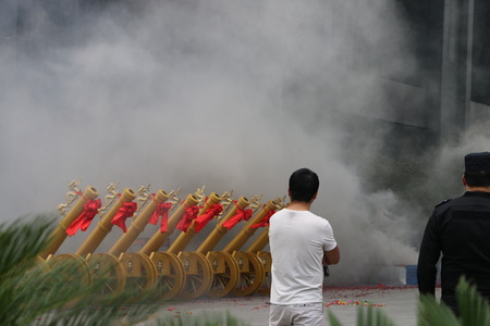 artillery pieceの写真素材