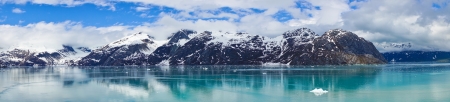Beautiful panorama of Mountains in Alaska, United Statesの写真素材