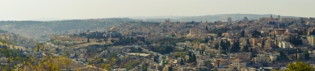 Beautiful view of Jerusalem city, Israelの写真素材