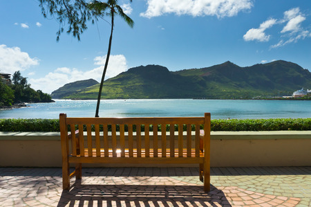 Beautiful view of Nawiliwili, Kauai Island, Hawaii, USA