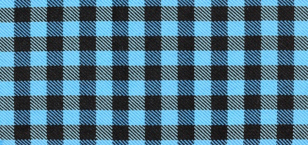 blue plaid pattern fabric textureの写真素材