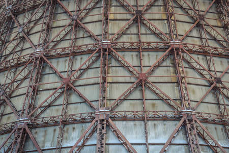 metal structure close-upの写真素材