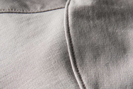 A good quality stitch of knitwear close-up. selective focus. Macro shootingの写真素材