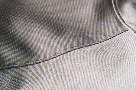 A good quality stitch of knitwear close-up. selective focus. Macro shootingの写真素材