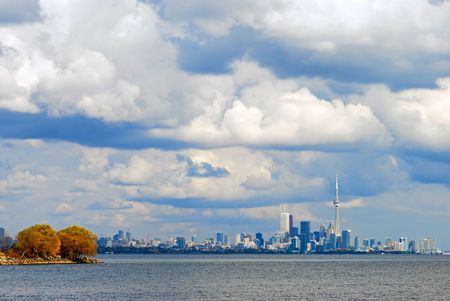 Toronto Skylineの写真素材