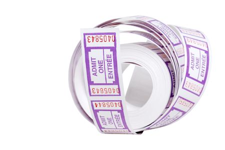  Roll of ticketsの写真素材