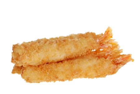 breaded shrimp Shallow DOFの写真素材