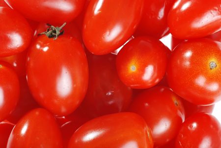 cherry tomatoの写真素材