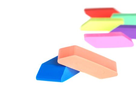 erasersの写真素材