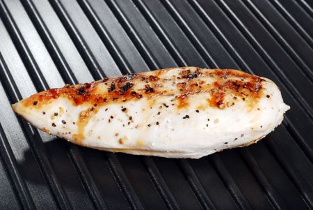 grilled chicken breastの写真素材