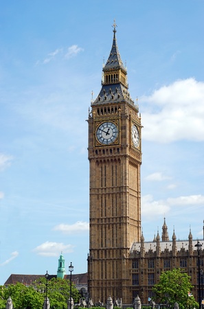 big ben clock tower london englandの写真素材