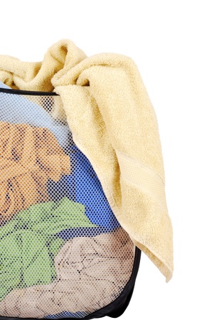 Basket of laundryの写真素材
