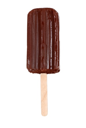 chocolate fudge popsicleの写真素材