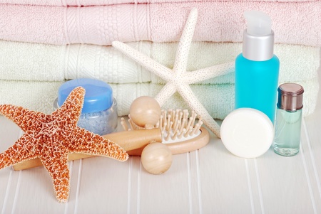 Spa accessoriesの写真素材