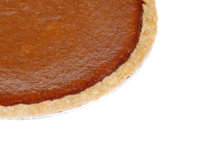 Macro pumpkin pieの写真素材