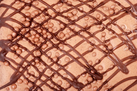macro chocolate mousse dessert backgroundの写真素材