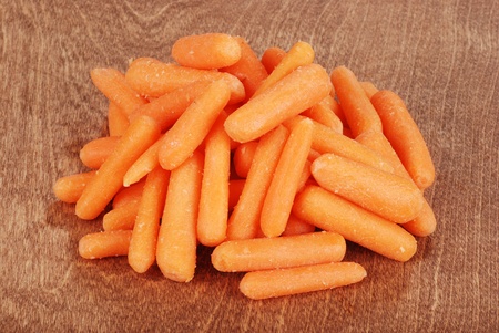 Baby carrotsの写真素材