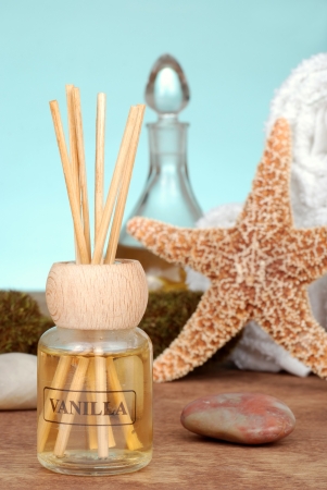 Vanilla scent reed diffuserの写真素材
