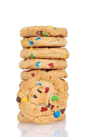 Candy chip cookiesの写真素材
