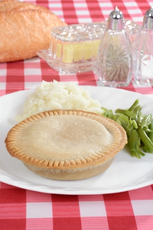 Meat pieの写真素材