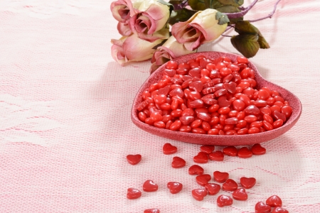 Valentines candyの写真素材