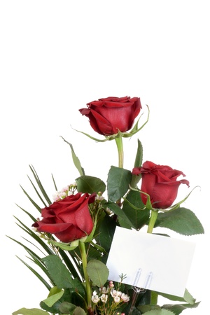 closeup rose bouquetの写真素材