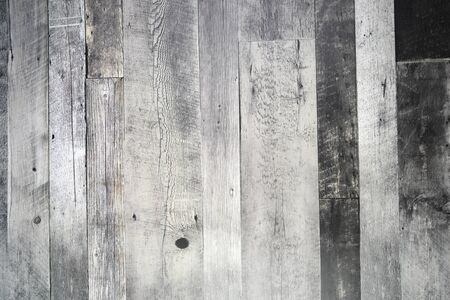 rustic light gray wood paneling backgroundの写真素材