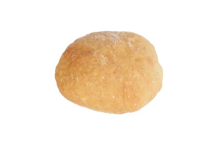 isolated ciabatta bread rollの写真素材