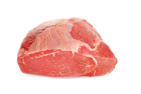 high angle view sirloin tip roastの写真素材